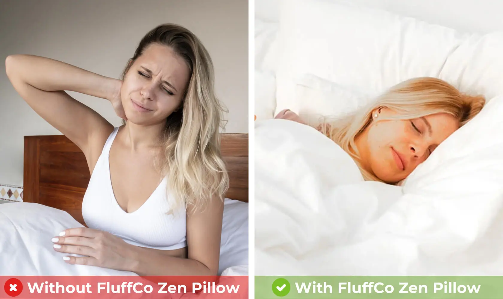 fluffco zen pillows see on tv