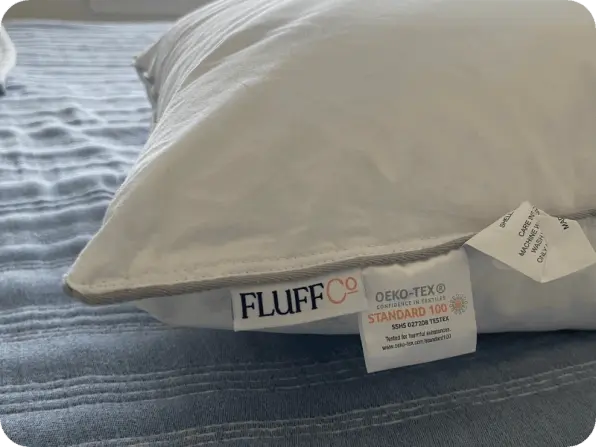 fluffco zen pillows user Sam T.