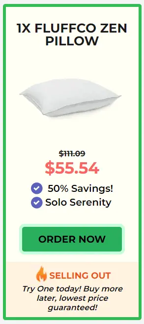 fluffco zen pillows package deal 1